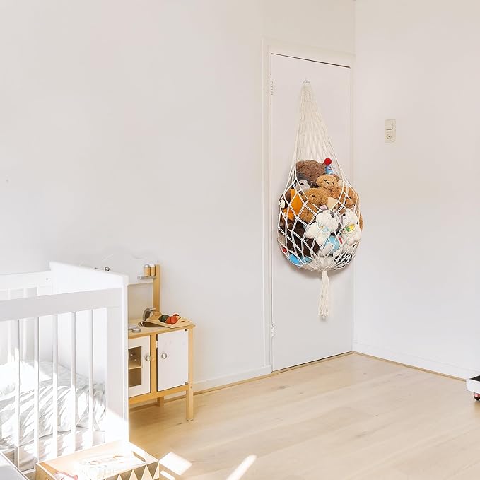 Novel Stuffed Animal Hammock Corner Hanging Net