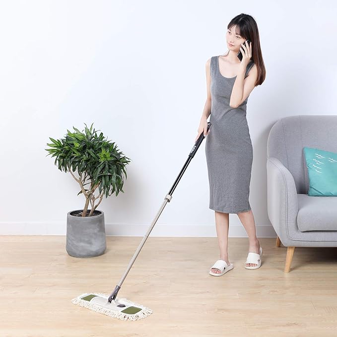 Eyliden Dust Mop with Reusable Washable Pads