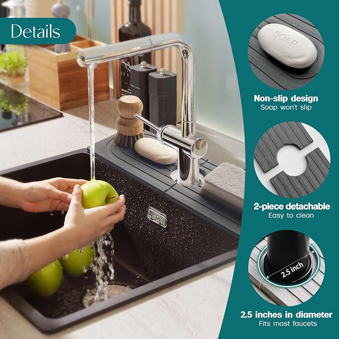 Faucet Mat for Kitchen Sink
