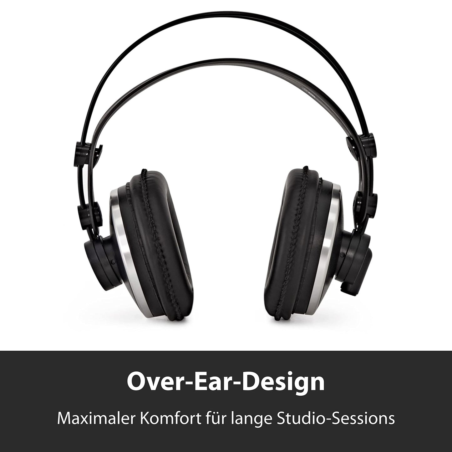 AKG Pro Audio K271 MKII Over-Ear, Closed-Back, Professional Studio Headphones, Black (2470X00190)