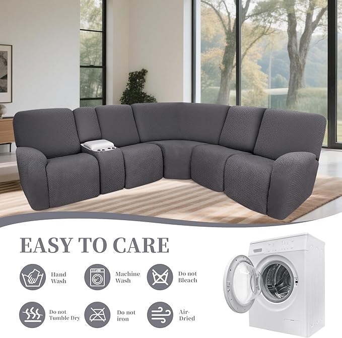 100% Waterproof Sectional Recliner Couch Covers
