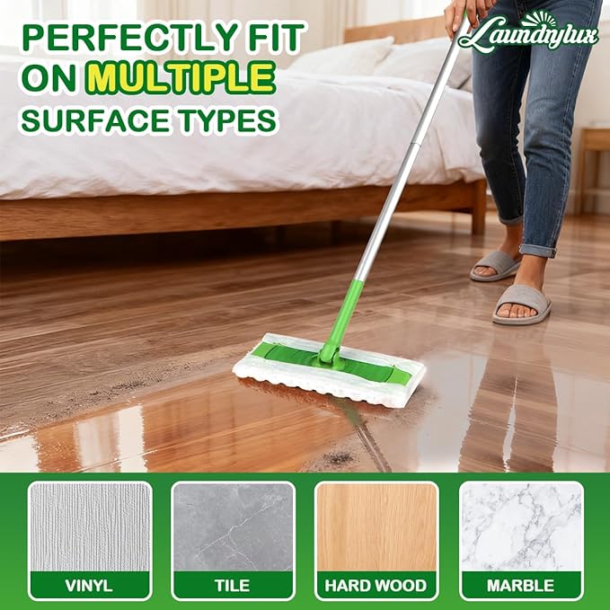 Heavy Duty Dry Sweeping Cloths Refills Compatible