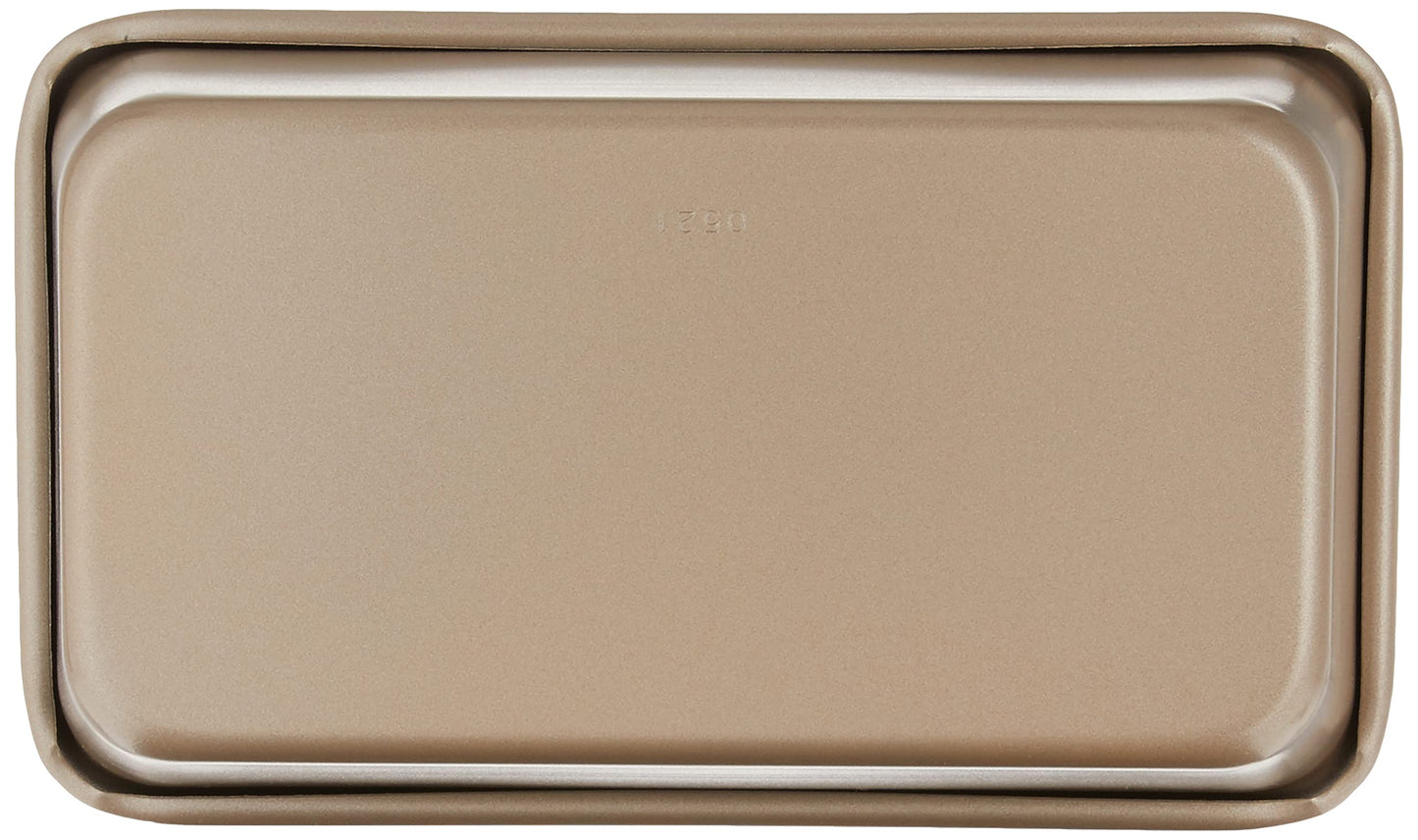 Cuisinart 9-Inch Chef's Classic Nonstick Bakeware Loaf Pan, Champagne