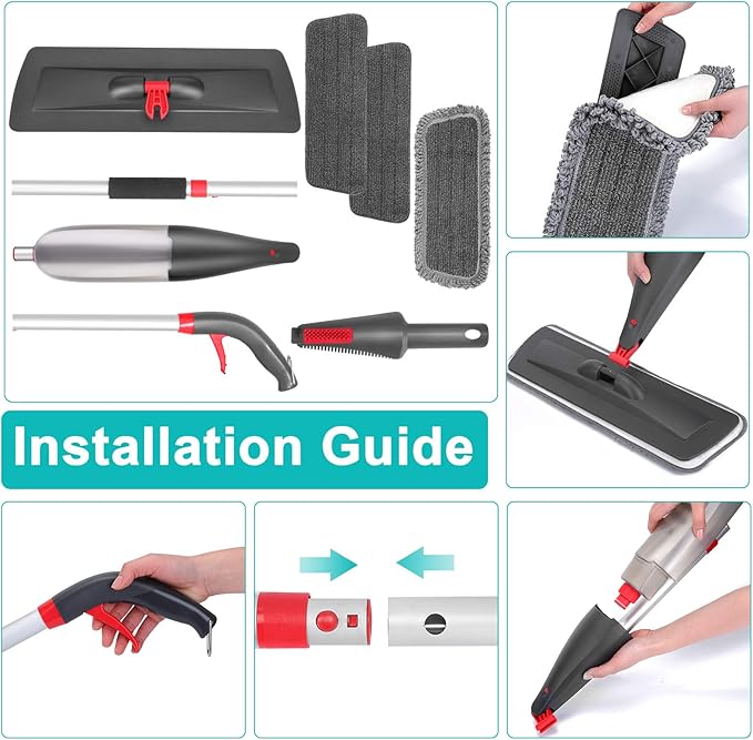 Spray Mop for Floor Cleaning