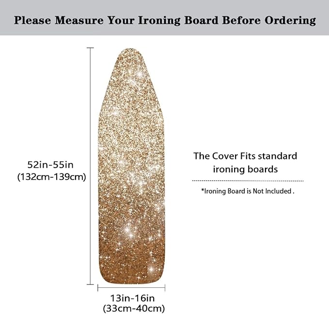 Leopard Stylish Ironing Board Covers Standard Washable Ironing Board Protector