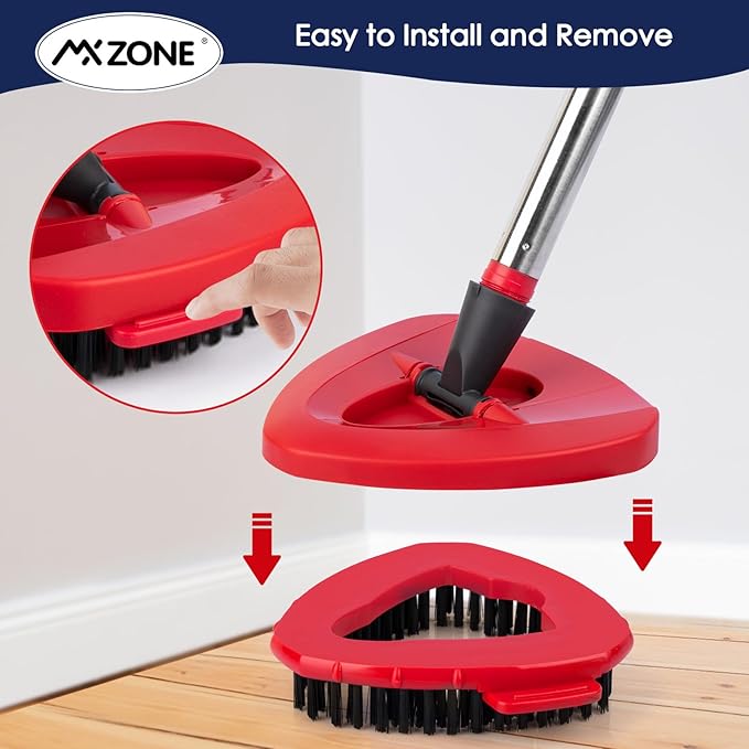 Spin Mop Scrub Brush Head Compatible