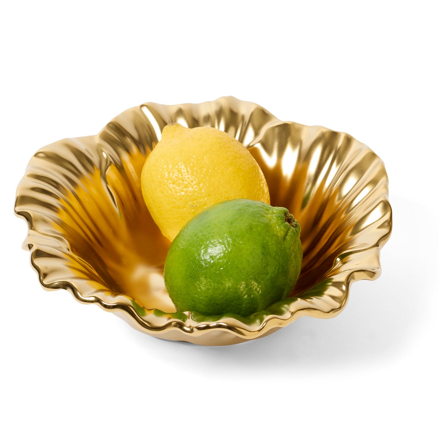 Elegance Leeber Limited 69325 Botanic Collection Titanium Porcelain Sunflower Bowl 6.76'