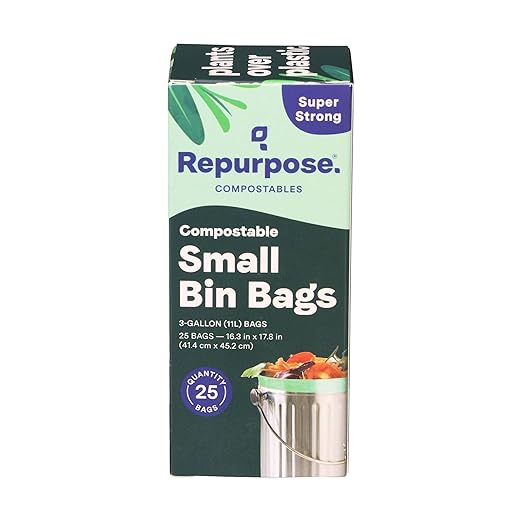 Repurpose Compostables Repurpose 3 Gallon, 11 Liter Super Strong, Small