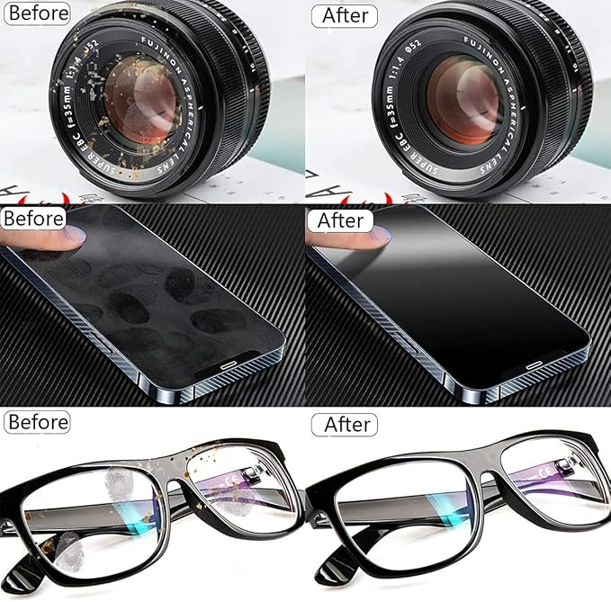 15 Pack Glasses Cleaning Cloths