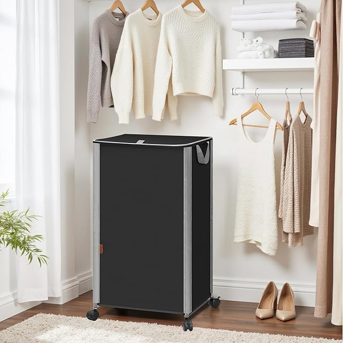 STORAGE MANIAC Rolling Laundry Hamper