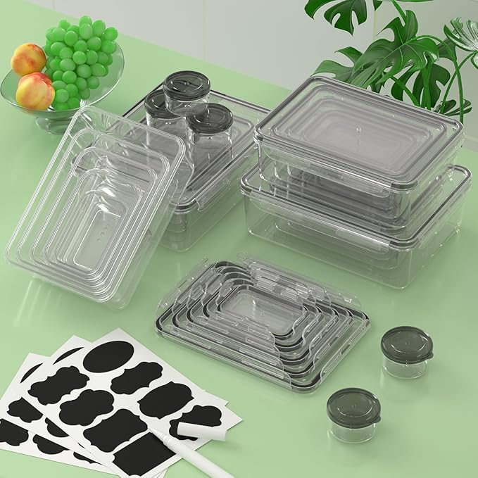 50-Piece Food Storage Containers