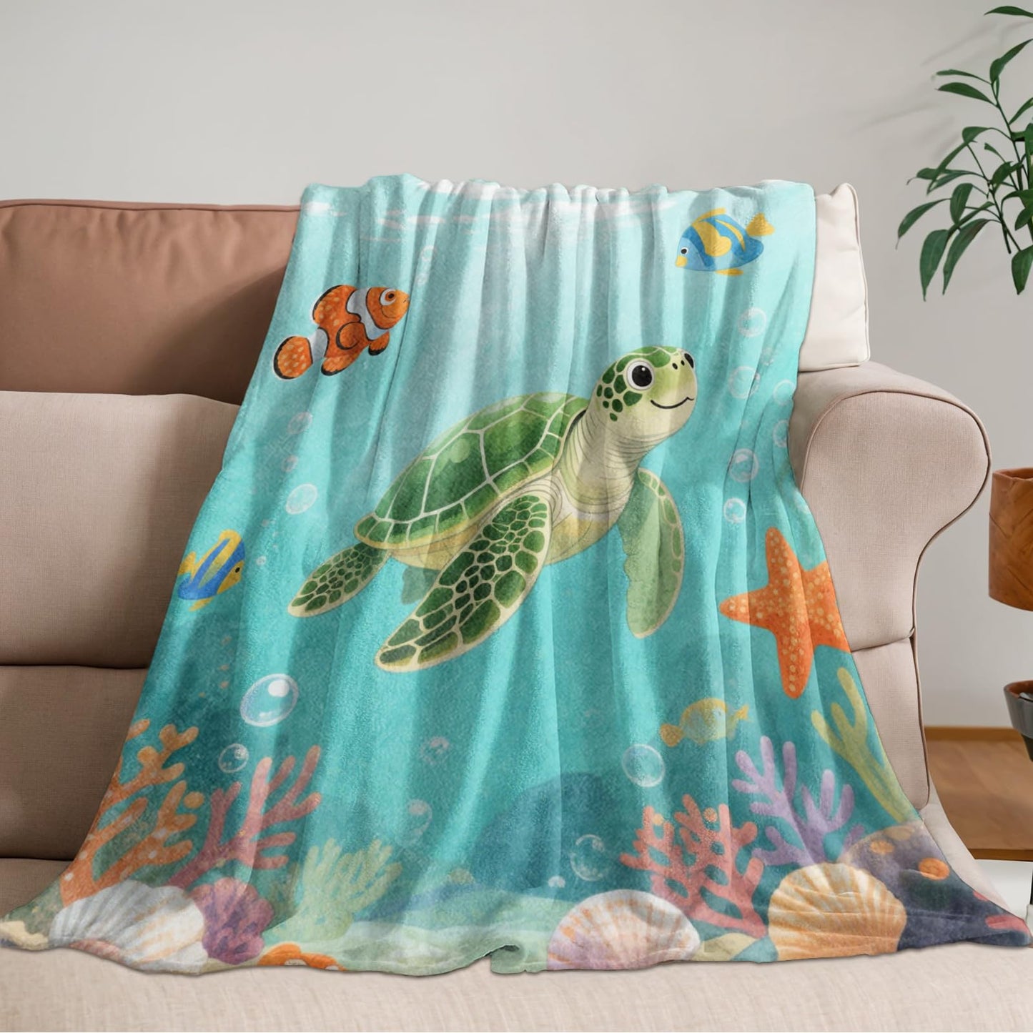 Camo Duck American Flag Fleece Blanket for Boys Girls Kids, Cozy Soft Patriotic Hunting Theme Blankets Gifts for Women, Adults, for Bedroom, Travel, Camping, Sofa, Room Decor 50x60 in