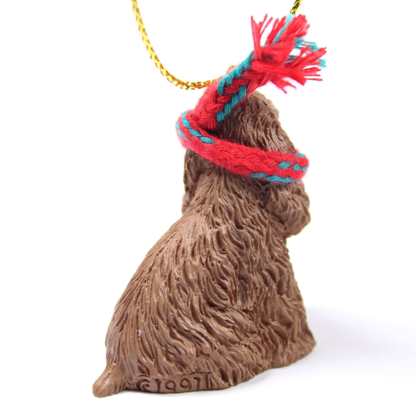 Conversation Concepts Cocker Spaniel Tiny One Miniature Christmas Ornament (Brown)