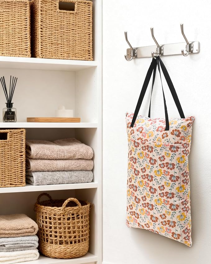 ALVABABY 2 Pack Large Wet Dry Bag Waterproof Hanging Cloth Diaper
