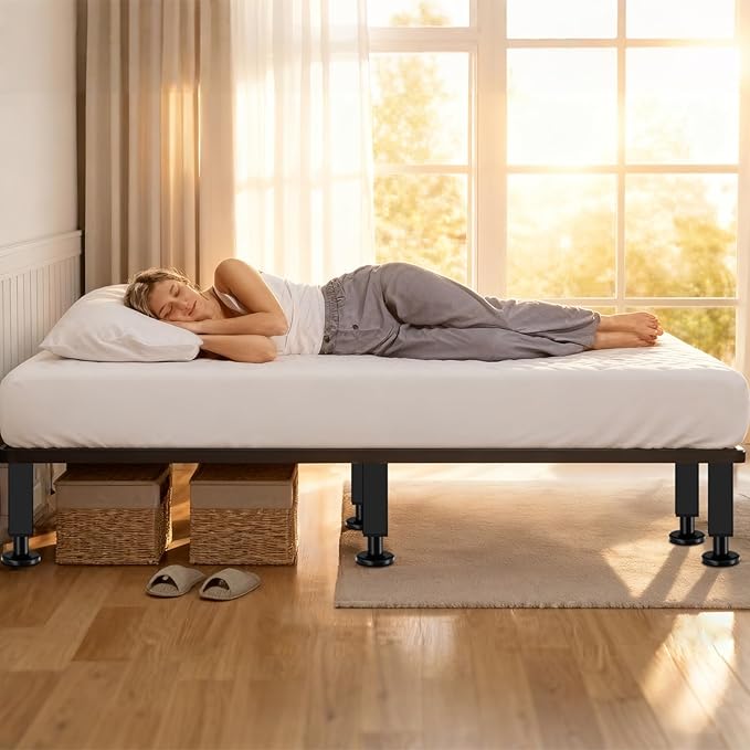 Bed Support Legs, 7.3-12 in Heavy Duty Metal Furniture Feet