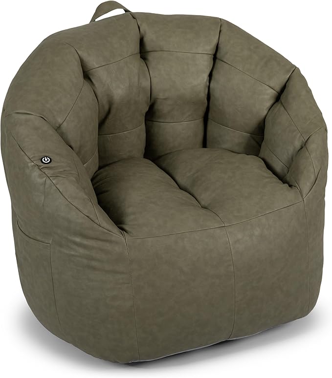 Big Joe Milano w/Vibe Vibrating Massage Bean Bag Chair