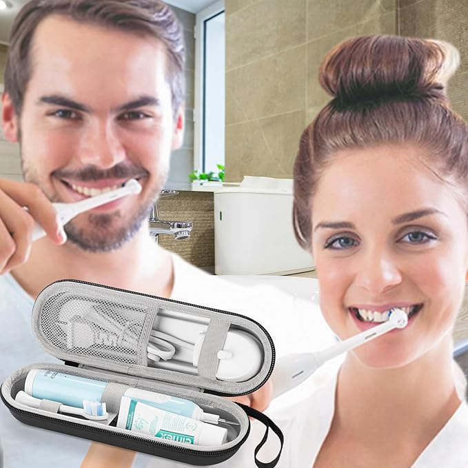 Toothbrush Travel Case for Oral B/Oral-B Pro 1000 1500 5000 7000 & Philips