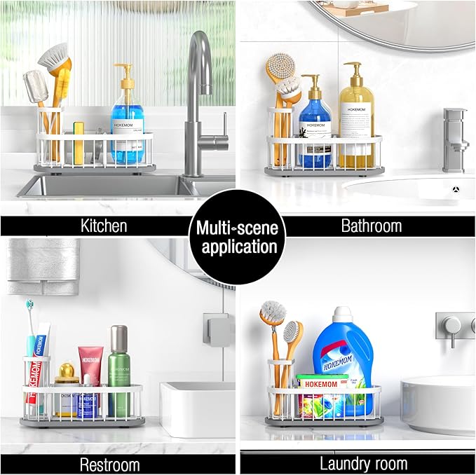 Kitchen Sink Caddy Organizer, Sponge Holder
