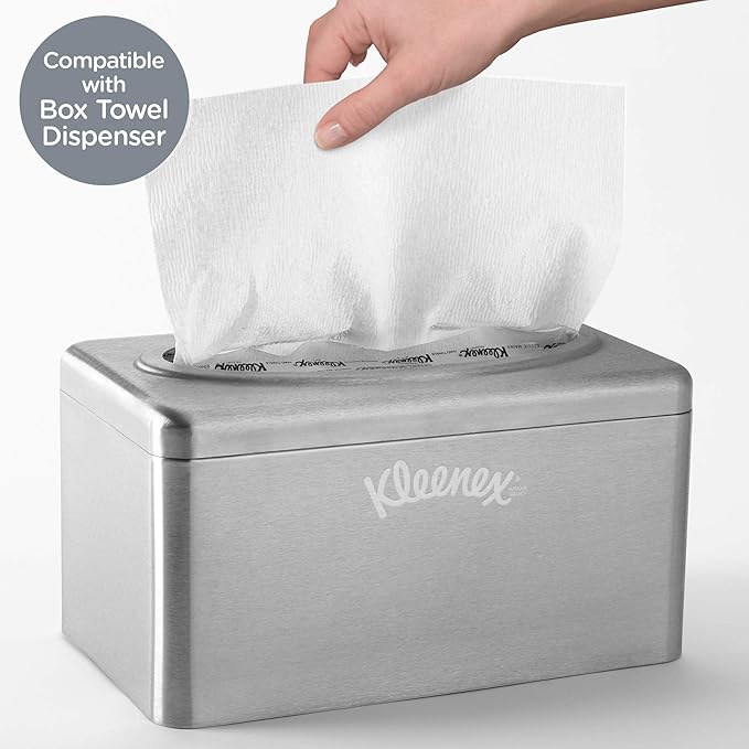 Kimberly Clark 11268 Kleenex Hand Towels Premium Ultra Soft, Pop-Up Box