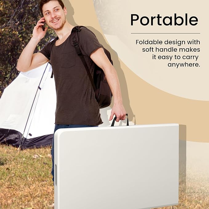 Our Modern Space 8 Feet Foldable Table