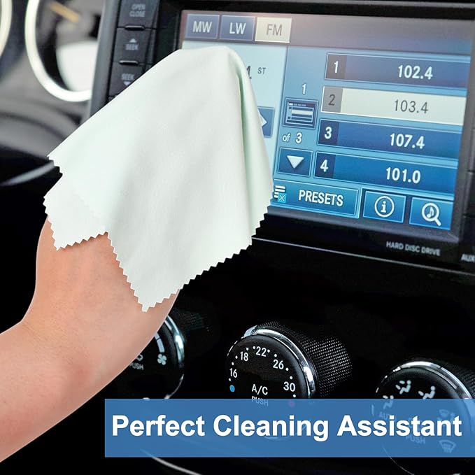 Frienda 50 Pcs Microfiber Cleaning Cloth