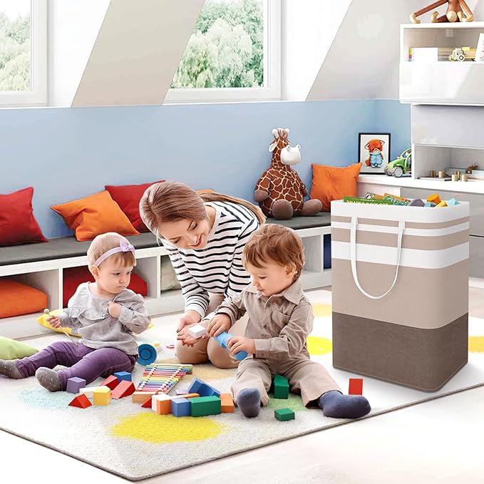StorageRight Large Collapsible Laundry Basket Hamper