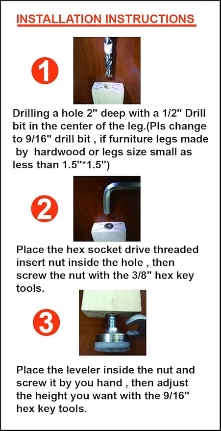Furniture Levelers