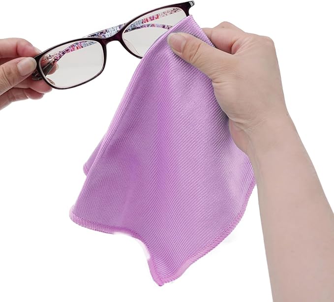 6 Pack Glass Cleaning Cloth Microfiber Cleaning Cloth