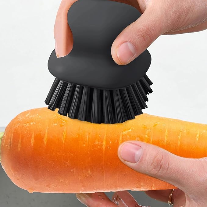 Dish Brush with Handle, Kitchen Scrub Brushes