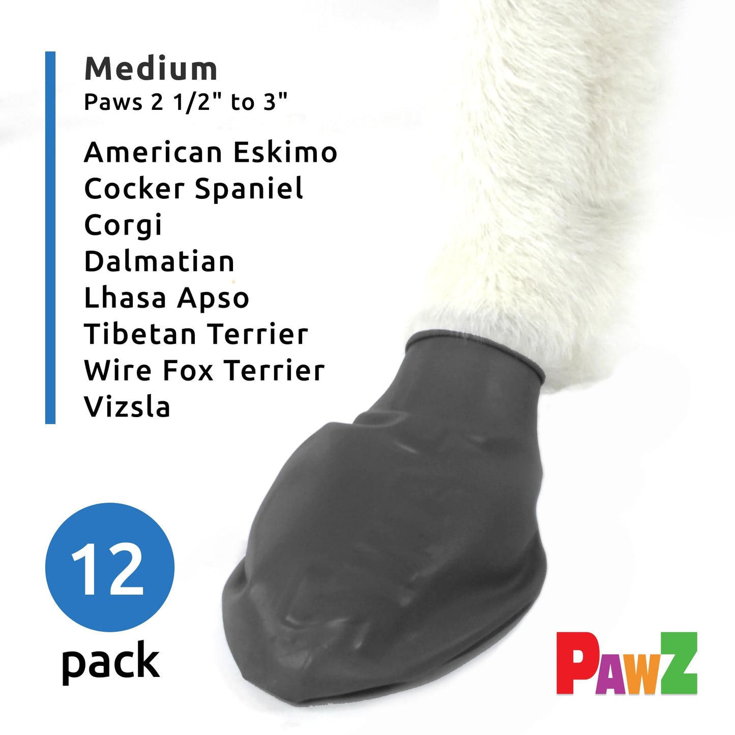 Pawz Dog - Black Dog Boots