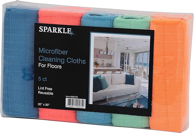 Microfiber Squeegee Mopping Towel Extra Large Miracle Cloth Streak Free Floor