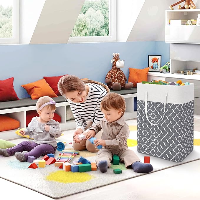 StorageRight Laundry Basket Hamper Large Collapsible Laundry Hamper