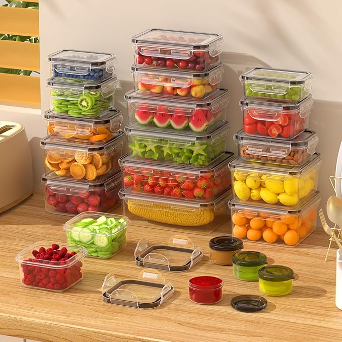 44 PCS Food Storage Containers