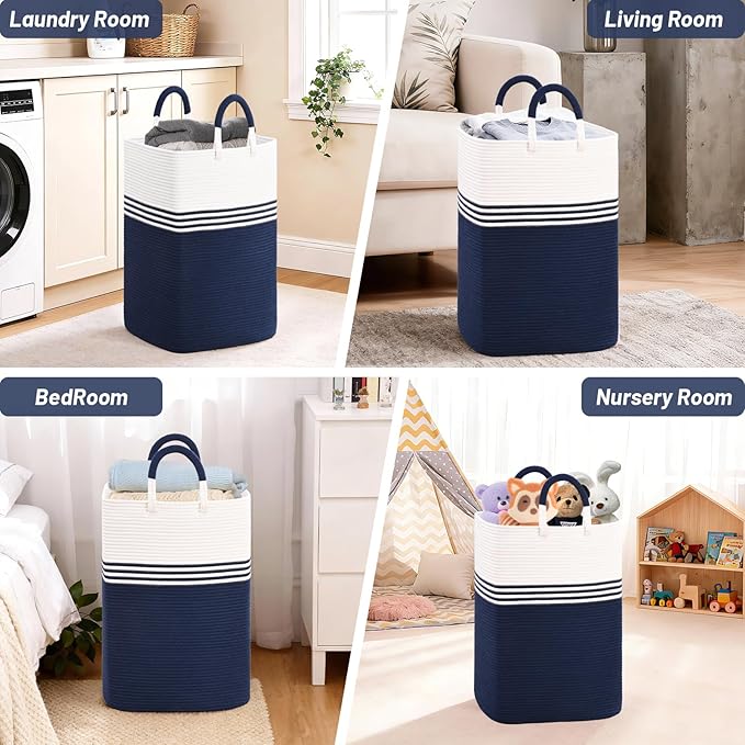 Laundry Basket Hamper, Blanket Storage, Dirty Clothes Hamper