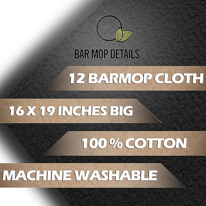 Softolle Bar Mop Towels