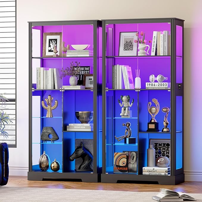 HNEBC Glass Display Cabinet