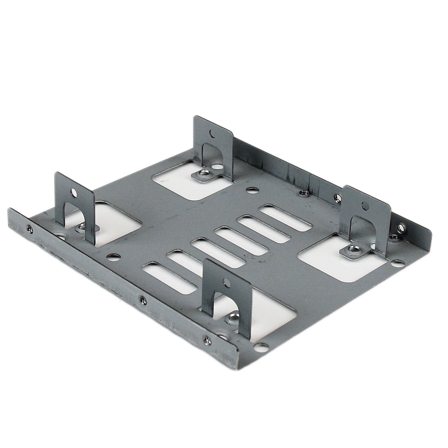 StarTech.com 2.5" to 3.5" SATA Hard Drive Mounting Bracket Kit - Dual SATA SSDs/HDDs Mounting Bracket for Mounting Bay (BRACKET25X2)