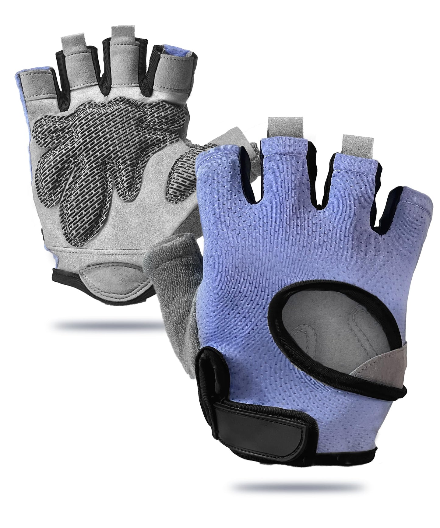 sunnex Gym Gloves for Women, Workout Gloves Women, Fingerless Gloves for Weightlifting, Lightweight Breathable Fitness Gloves, Sports Gloves for Training Lifting Weight Cycling Climbing Rowing