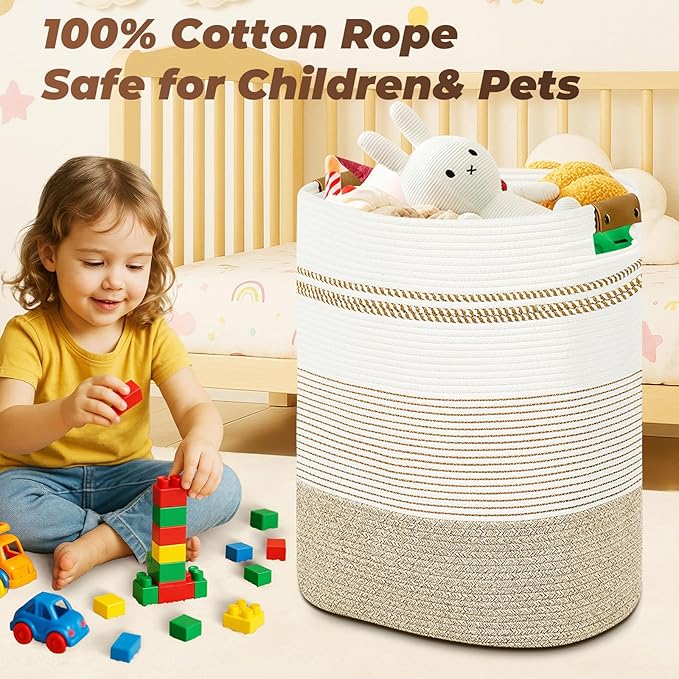 Laundry Basket with Handles