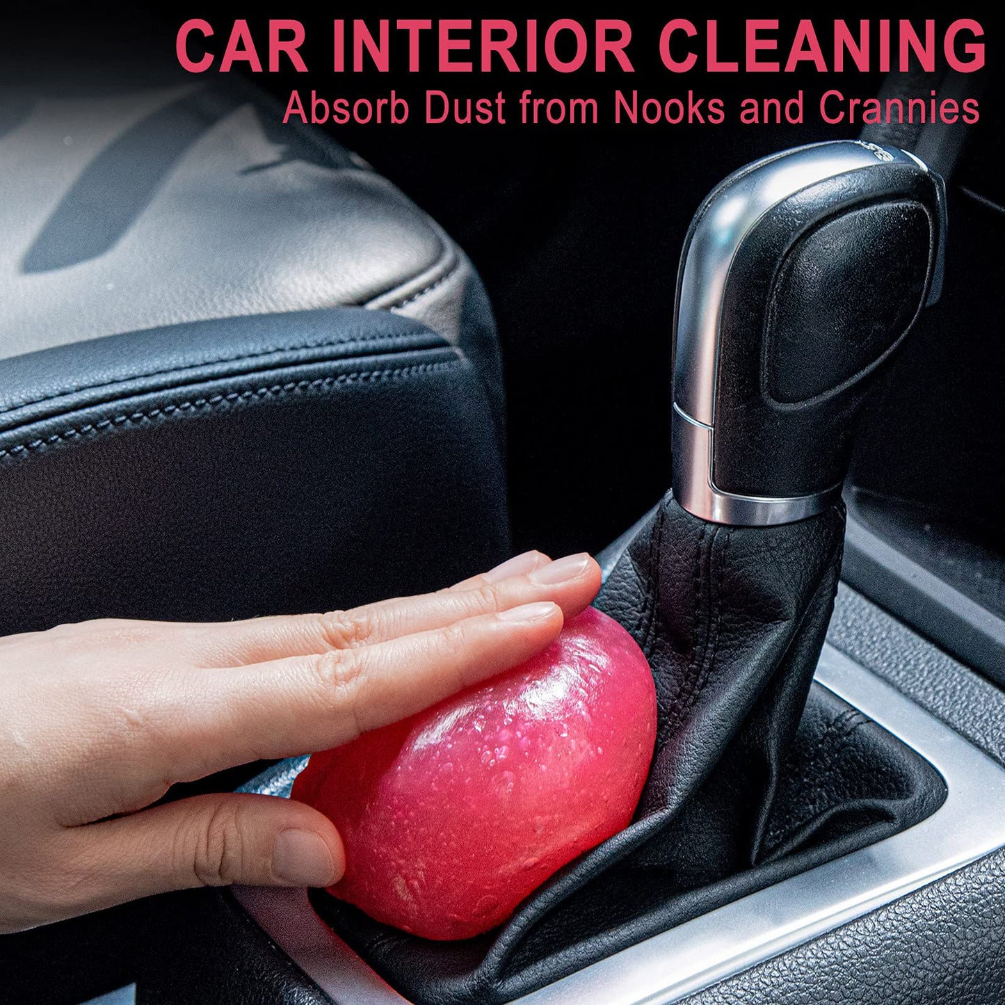 TICARVE 2Pack Cleaning Gel Car Putty Slime for Detailing Putty Detail Tools Car Interior Cleaner Automotive Cleaning Kits Keyboard Cleaner Blue Rose (320g/11.2oz)