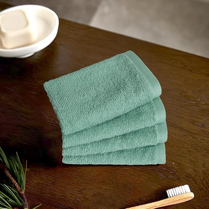 Amazon Basics Cotton Washcloths