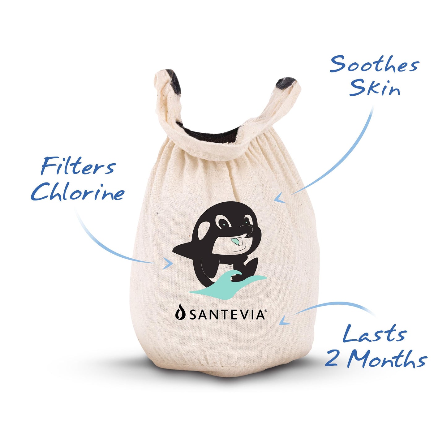 Santevia Bath Faucet Filter | Bath Filter for Tub Faucet | Bath Water Filter System | Bath FIlter Faucet | Bath Tub Filters to Remove Chlorine | Bath Filter Replacement | Baby Bath Filter