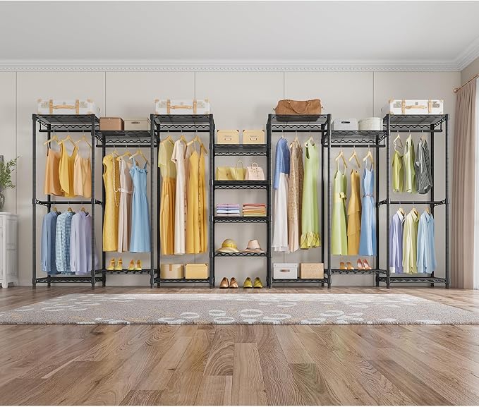 VIPEK V5 Medium Portable Closet Wardrobe Heavy Duty Clothes Rack, Freestanding