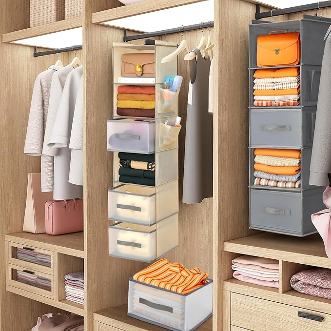 6-Tier Hanging Closet Organizer