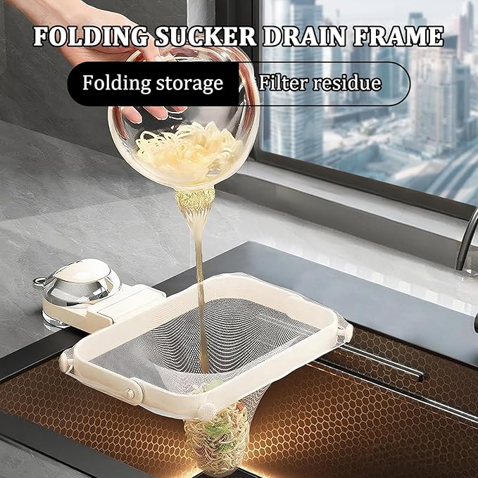Foldable Kitchen Sink Strainer