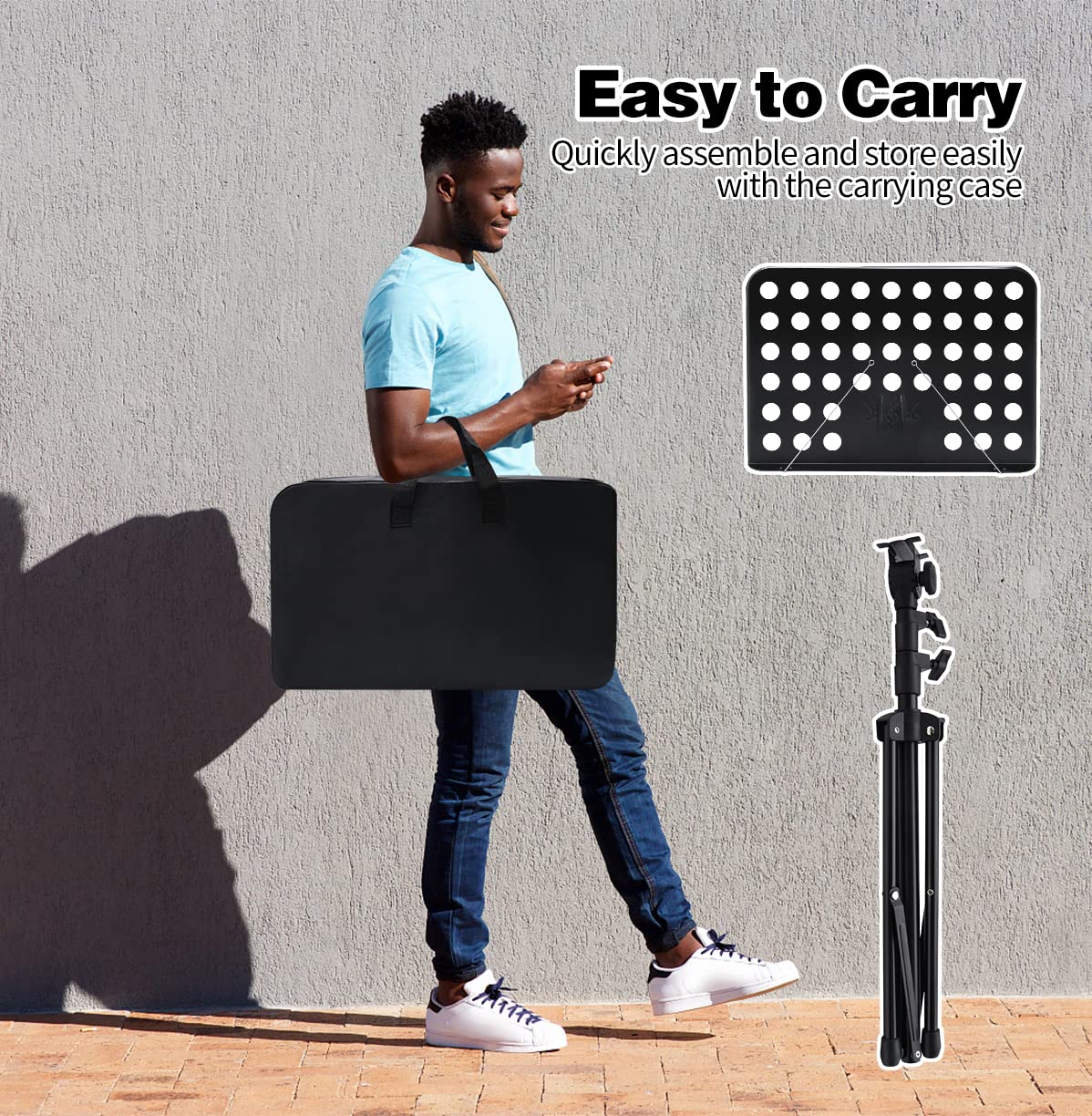 1/2/3 Pack Sheet Music Stand, Adjustable Music Stand with Carrying Bag, Professional Music Book Holder Music Sheet Clip Holder for Guitar, Ukulele, Violin Players(Standard Version, 1 Pack)