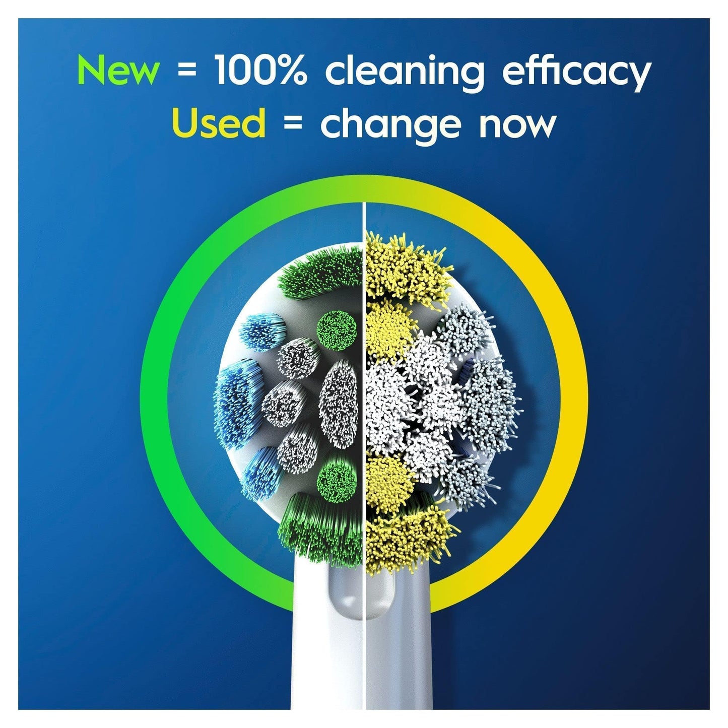 Oral-B Pro Battery Toothbrush, Precision Clean Toothbrush Head, Plaque Remover For Teeth, 2 Batteries Included, Black