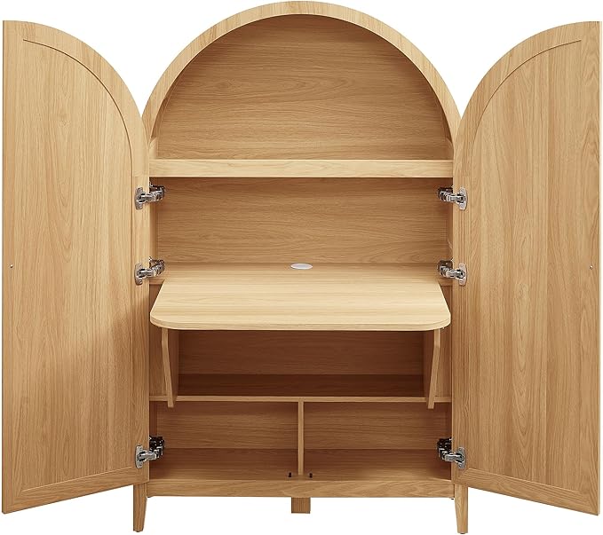Modway Calista 63 Inch Arched Storage Cabinet