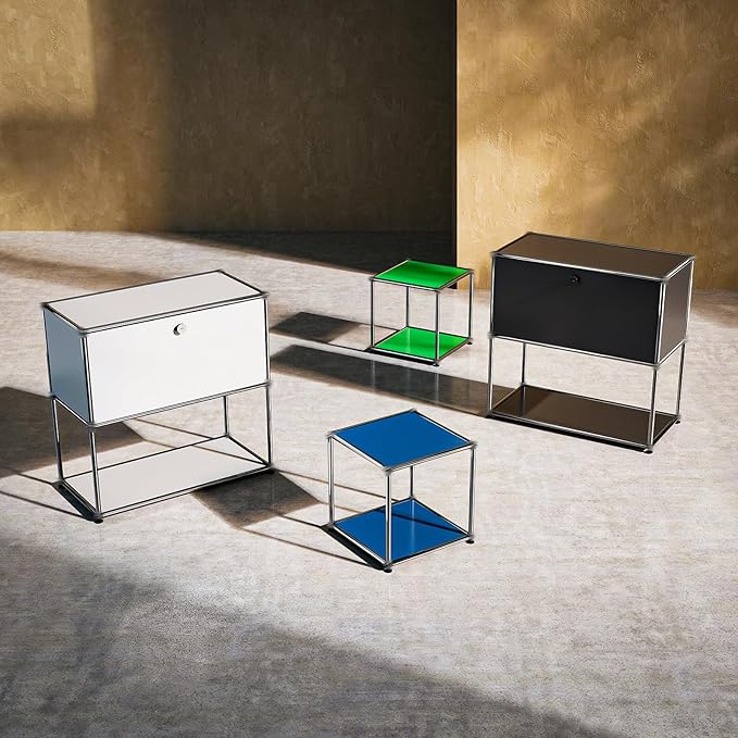 Modern Storage Cabinet Sideboard Versatile Free-Standing Organizer Cabinets
