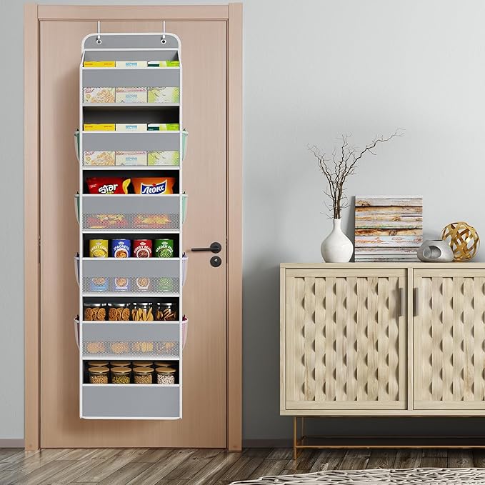 Univivi Door Hanging Organizer Nursery Closet Cabinet Baby Storage